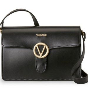 Valentino Jade Flap Soave Leather Purse